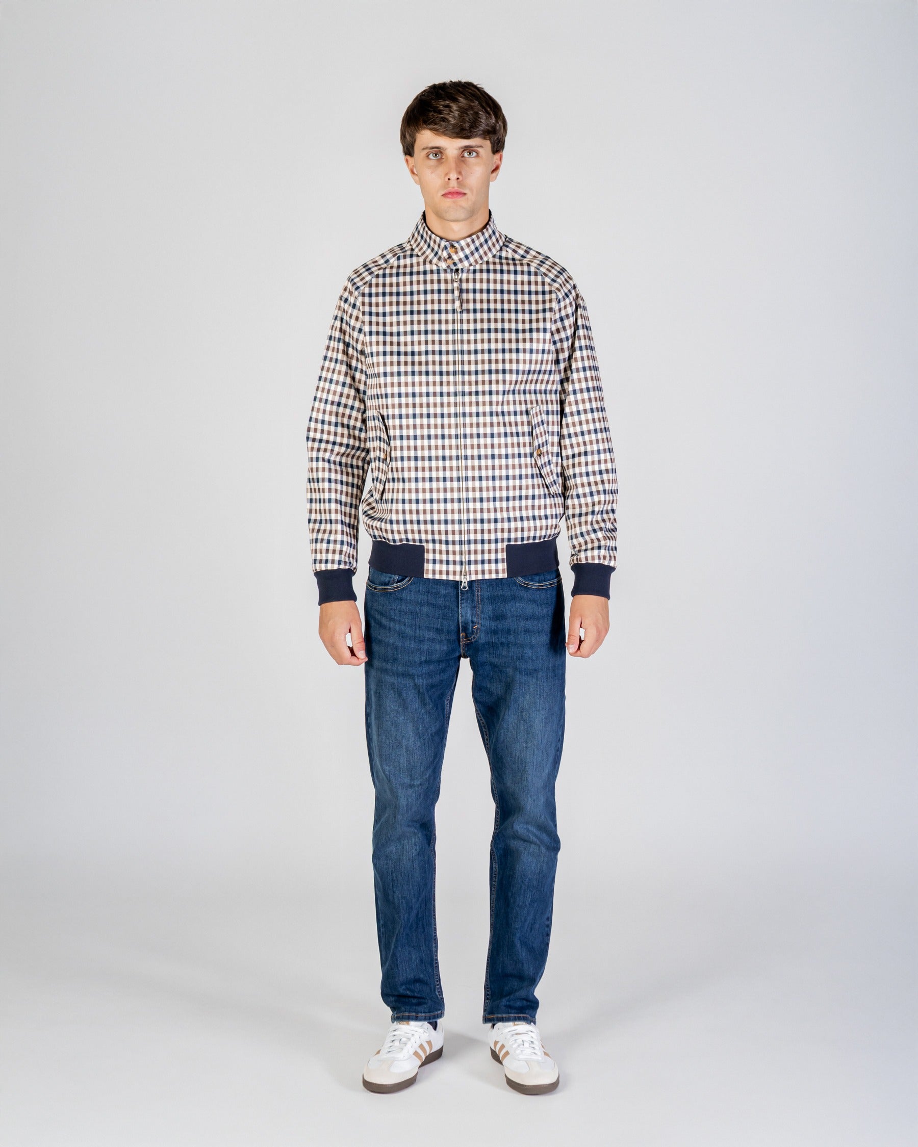Archival Harrington Jacket - Club Check – Aquascutum Active