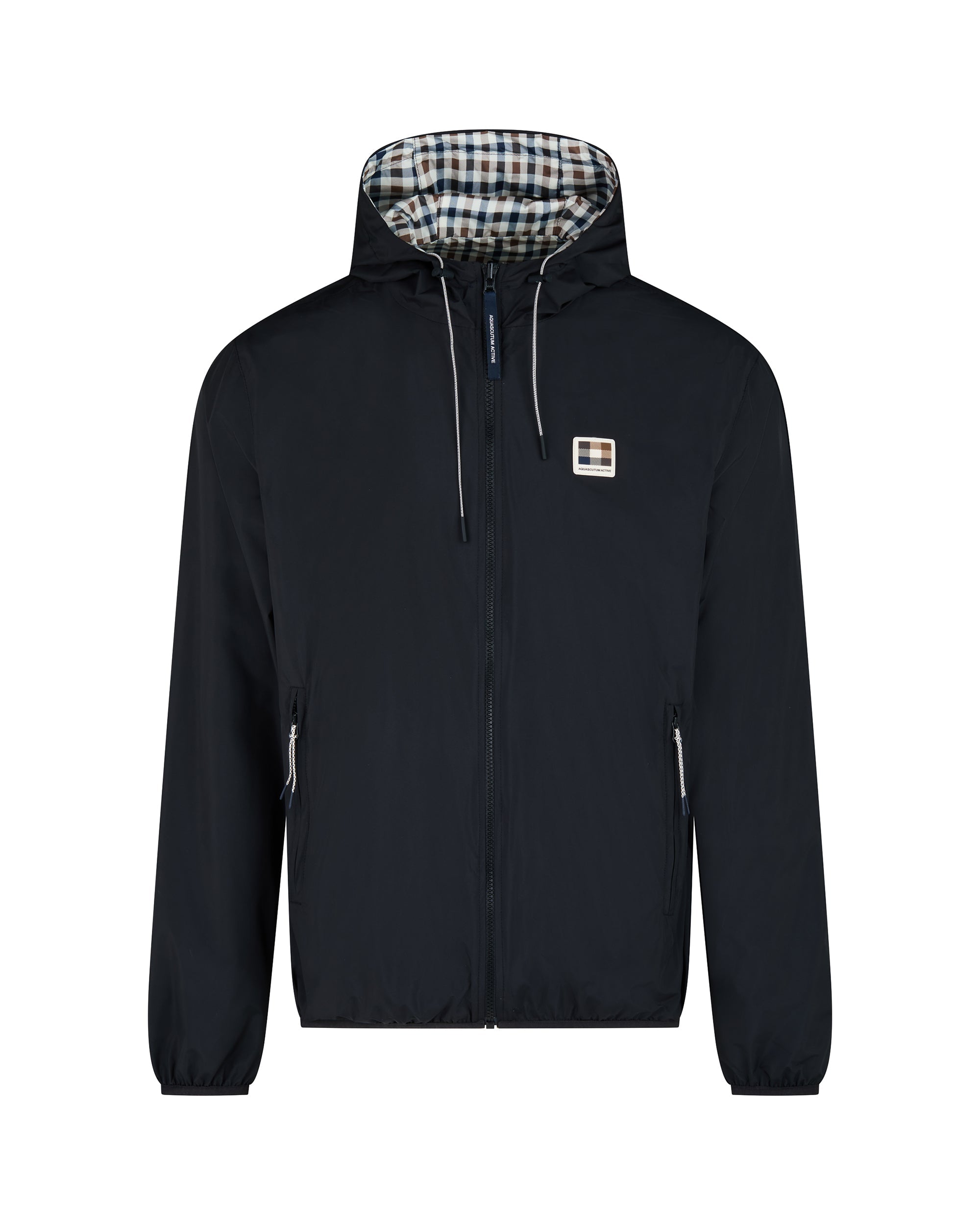 Badge Reversible Sailor Jacket - Black – Aquascutum Active