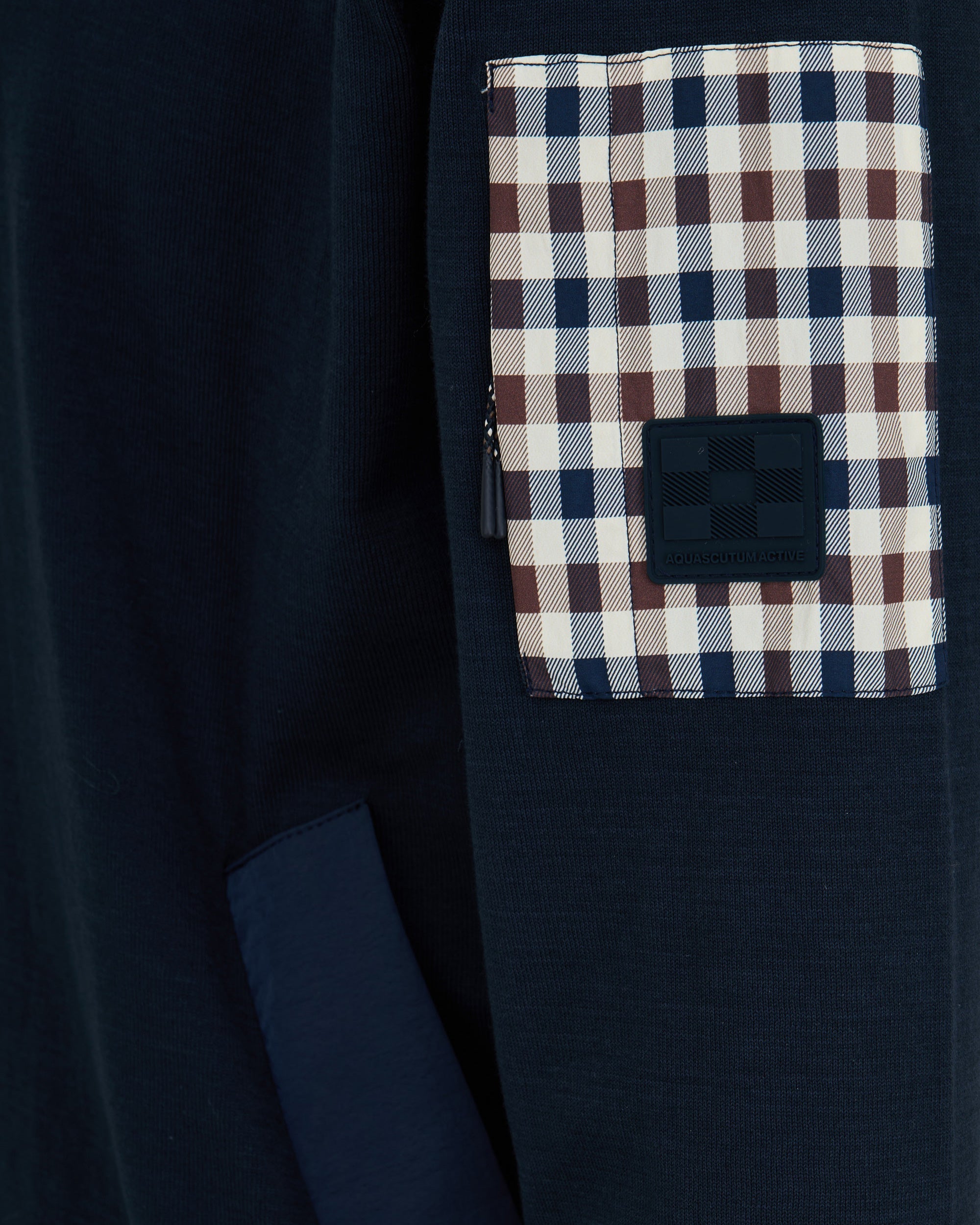 Lamina Pocket Mock Neck Quarter-Zip - Navy – Aquascutum Active