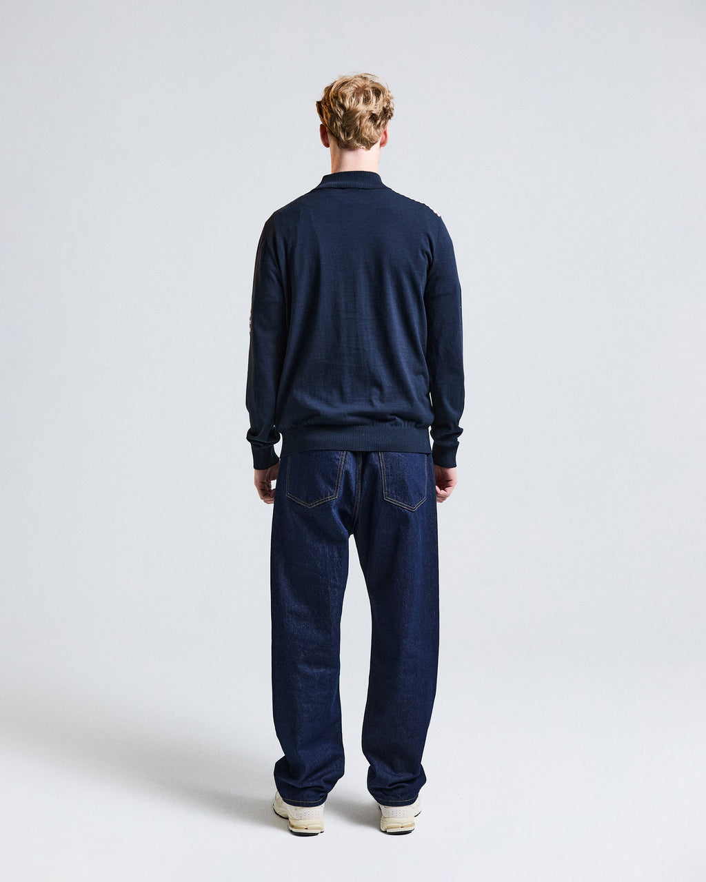Lamina Pocket Mock Neck Quarter-Zip - Navy – Aquascutum Active