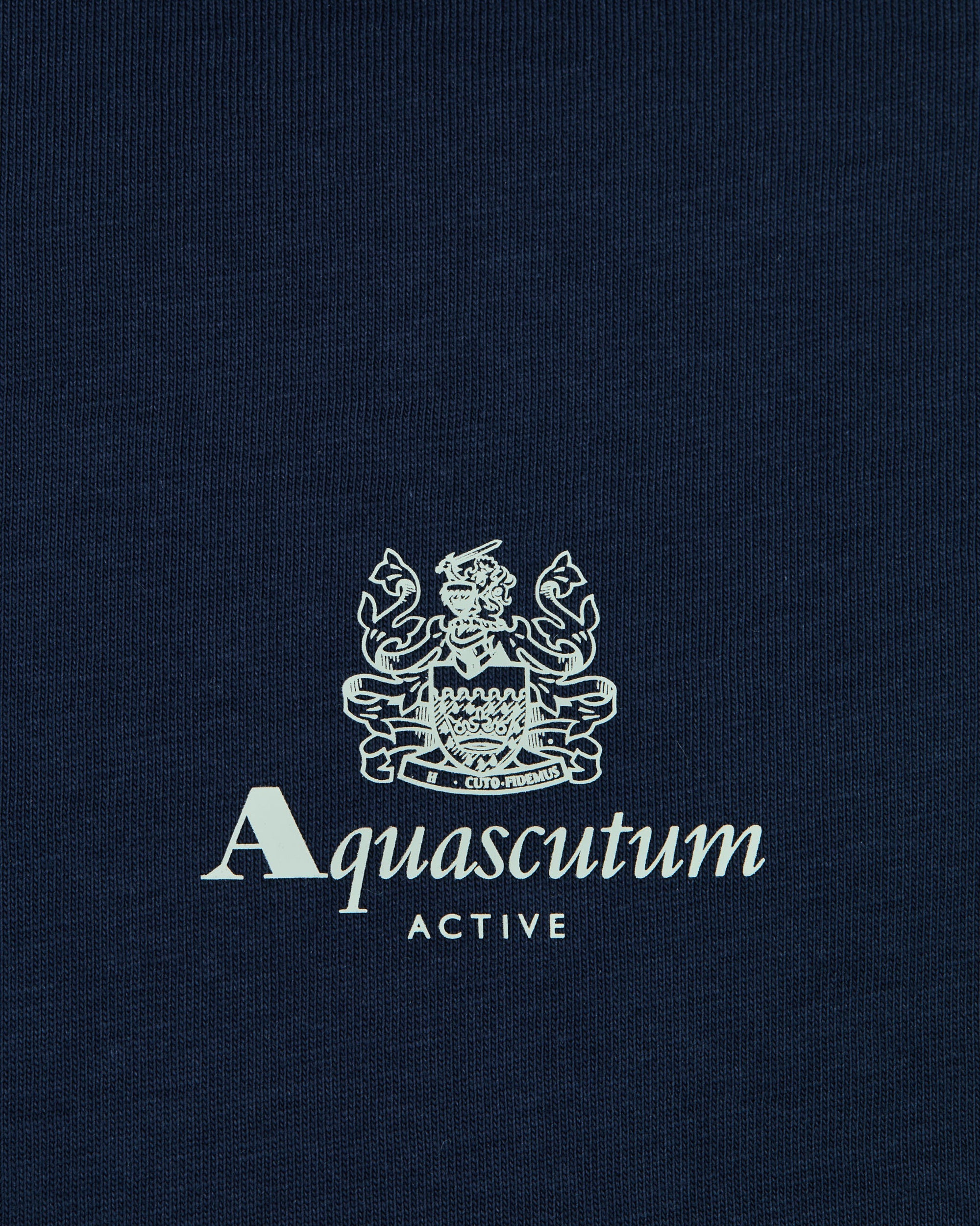 Small Logo T Shirt - Navy – Aquascutum Active