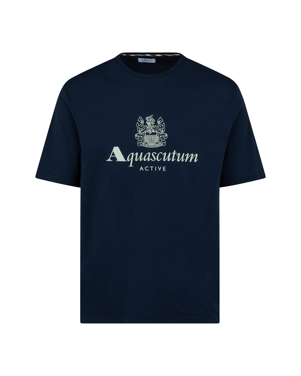 Big Logo T Shirt - Navy – Aquascutum Active