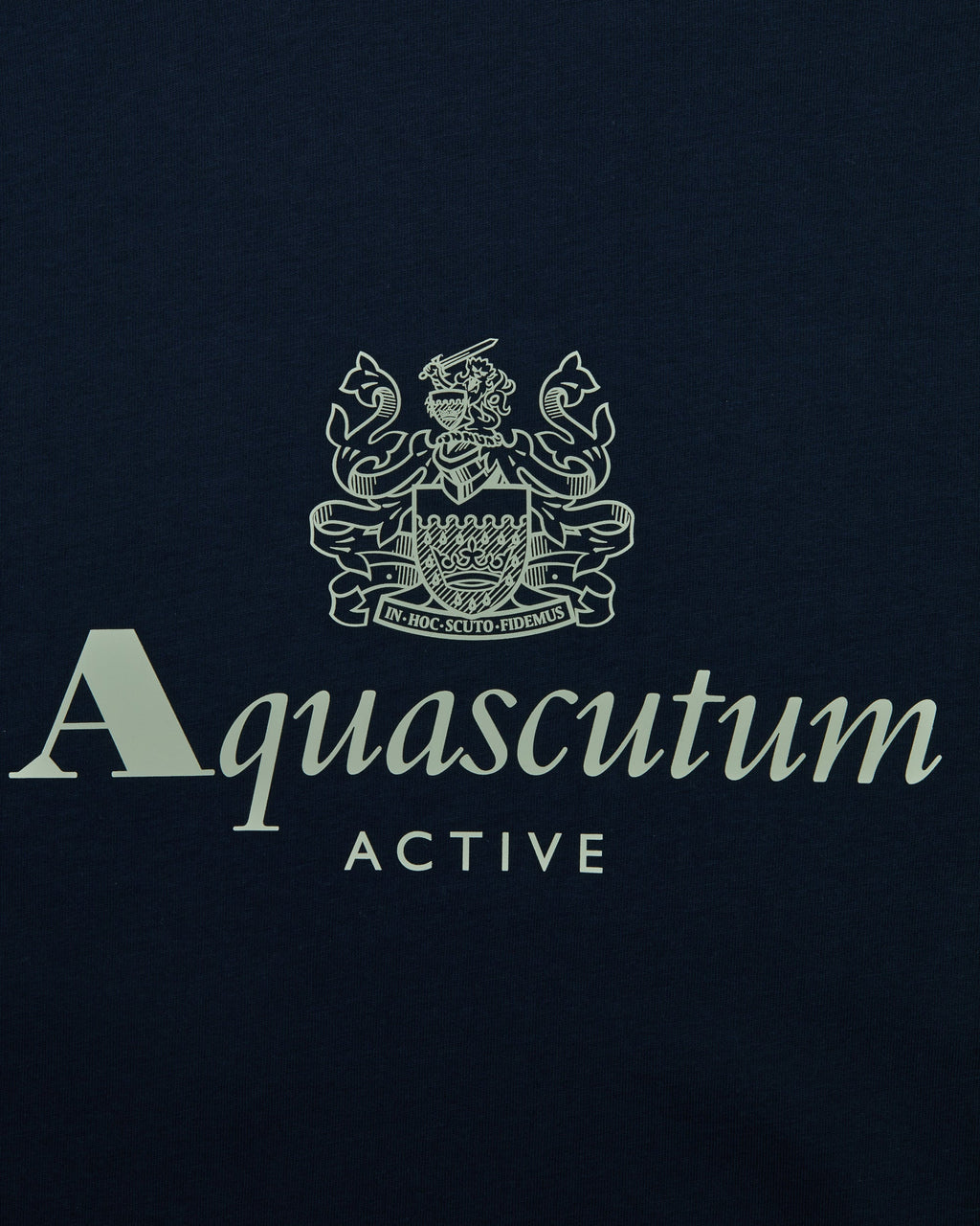 Big Logo T Shirt - Navy – Aquascutum Active