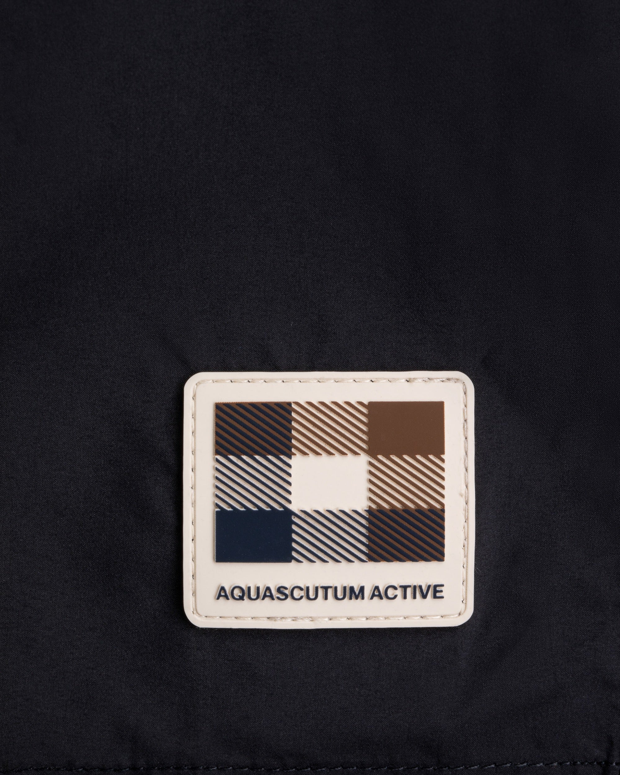 Club Check Pocket Beach Shorts - Black – Aquascutum Active